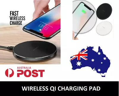 Qi Wireless Charger Charging Pad Receiver For IPhone Samsung • $8