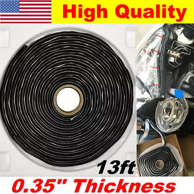 $10.90 • Buy 1 Roll Butyl Tape Rubber Glue Headlight Sealant Retrofit Reseal Headlamps Door