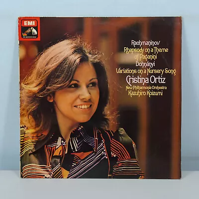 ASD 3197 ED1 Rachmaninov Paganini Rhapsody Cristina Ortiz EMI Quad NM/VG+ • £11.40