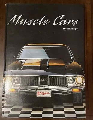 Muscle Cars Jumbo 24inx17in Michael Sharpe Coffee Table Book 2007 Taj Books HC • $24.99