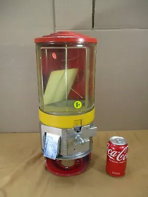 Vintage Vendorama 1 Cent Gumball Candy Prize Machine Dispenser For  RESTOR/PARTS • $99.99