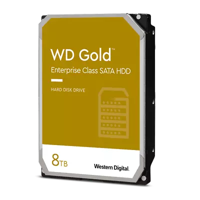 WD 8TB  Gold Enterprise Class SATA 6G 7200rpm 3.5  5YRS WD8004FRYZ • $475