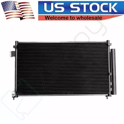 Aluminum AC Condenser For 2006-2011 Honda Civic 1.8L 2.0L L4 Fits AC3569 • $44.69