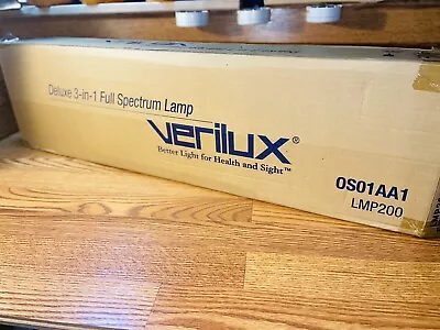 Verilux Delux 3 In 1 Full Spectrum Lamp New Open Box OSO1AA1  • $150