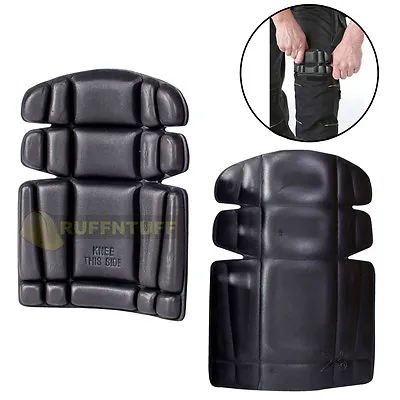 £5.95 • Buy Work Wear KNEE PADS For Trousers Pants Bib + Brace Overalls Boiler Suits 