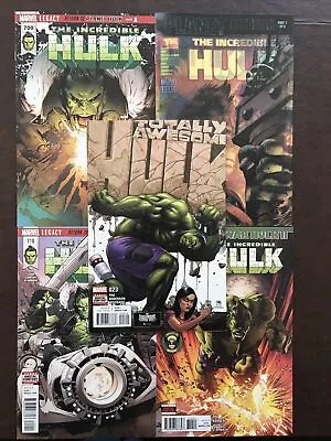 Hulk Mixed Lot Of 5 Incredible #709A #709 Variant #710 #714 Totally Awesome #23 • £3.85