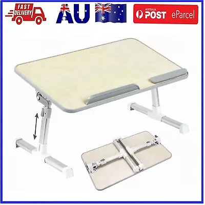 Foldable Desk Laptop Stand Table Portable Adjustable Desktop Computer Bed Study • $40.99