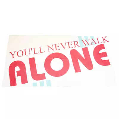 You'll Never Walk Alone Beach Towel - Inspired By Liverpool Casuals Football • £23.99