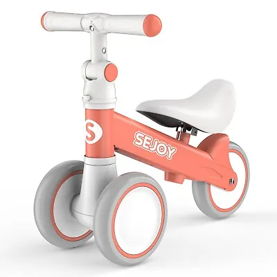 SEJOY Baby Balance Bike 3Wheels Toddler First Bike No Pedal Infant Walker Riding • £22.99