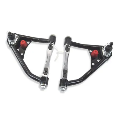 For Camaro Firebird 1967-69 Nova 68-74 Front Tubular Upper Control Arms Black • $139.68