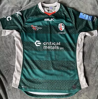 Signed London Irish Rugby Shirt • £50