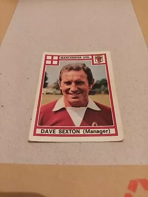 1445) Dave Sexton Manchester United - Football 78 Panini Sticker  • £1.50