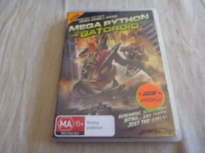 Mega Python Vs Gatoroid (DVD 2011) Region 4 Ex Rental Tiffany Debbie Gibson • $5.45