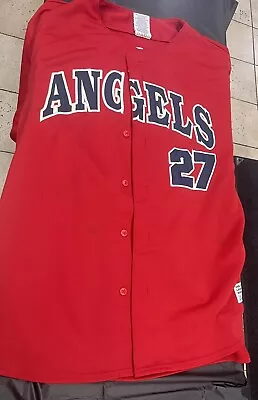 Y2K MLB Vladimir Guerrero Anaheim Angels Baseball Jersey￼ • $24.99