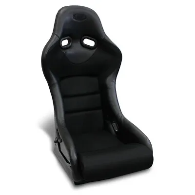 SAAS Seat Fixed Back Rallypro Black Inc L Brackets RP2001 • $558.20