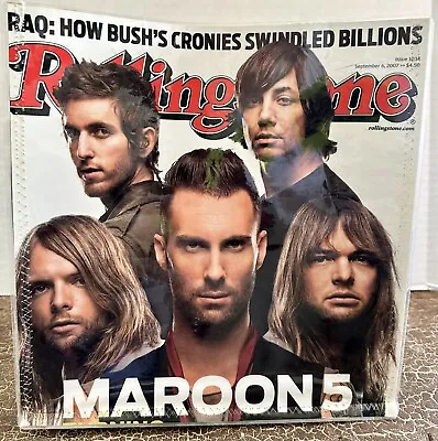 Rolling Stone Maroon 5 Laminated Tote Bag RARE • $49.99