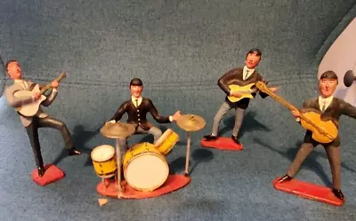 Vintage  The Beatles  Figurine Cake Toppers • £33.77