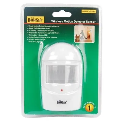 Home Safe Wireless Home Security Motion Sensor Burglar Alarm • $24.95