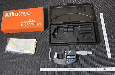 Mitutoyo 293-340-30 Digimatic Outside Micrometer 0-1  0.00005  Accur 6/4 • $179