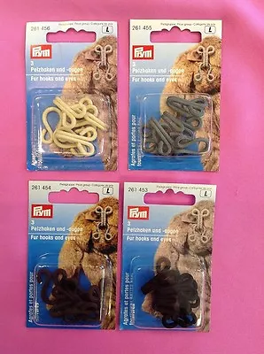 £3.50 • Buy Prym Fur Hook And Eyes