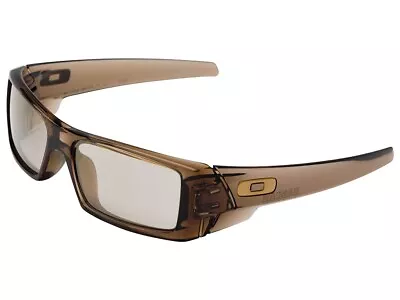 Oakley Gascan Sunglasses 03-479J Brown Smoke/Gold Clear Iridium Asian • $179.99