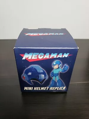 MEGA MAN GREEN LEAF SHIELD MegaMan Loot Crate Mini Helmet Replica With Stand • $9.90