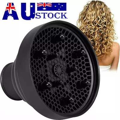 NEW Universal Hairdressing Blower Cover Styling Salon Curly Hair Dryer Diffuser • $12.99