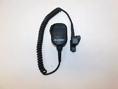 Motorola NMN6191C Noise Cancelling Speaker Mic For XTS3000 XTS5000 Tested • $13