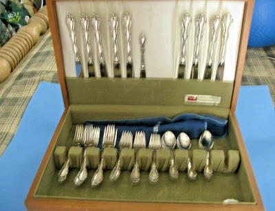 $1000 • Buy Fontana Sterling Silver Flatware By Towle, Nine 4-piece Place Settings, Etc