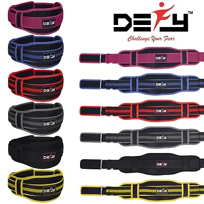 Weight Lifting Belt Training Gym Fitness Bodybuilding Back Support Workout New • $9.99