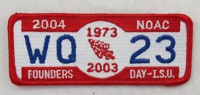 OA Lodge 23 Wenasa Quenhotan ZX1 2004 Founders Day W.D.Boyce • $2.95