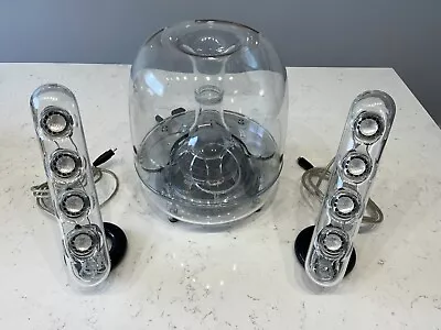 £52 • Buy Harman Kardon Soundsticks III 3 PC Laptop IPod Mac Mp3 Speaker System - Used