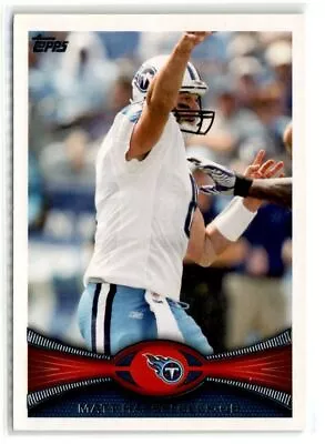 2012 Topps Football  #347 Matt Hasselbeck  Tennessee Titans • $1.35