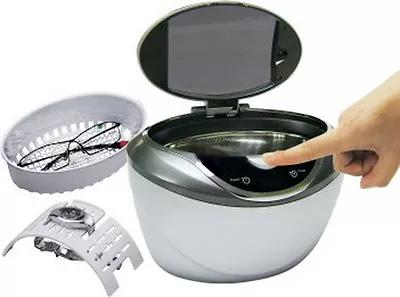 Digital Ultrasonic Cleaner D2840 Wide Eyeglass Jewelry 110V • $39.99