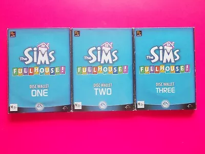 The Sims Full House! - Disc Wallet One Two Three *missing Discs - Pc Cd-rom Game • $39.59