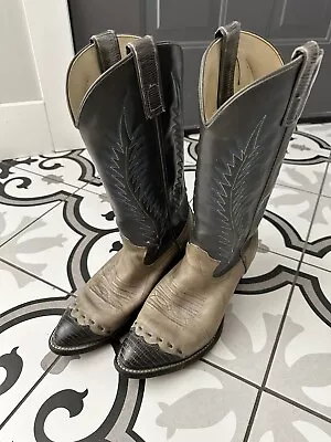 Vintage Texas Boot Company Size  9 D  LEATHER BOOTS • $49.99