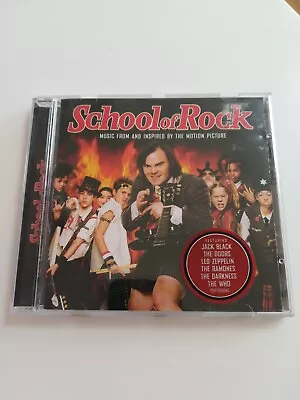 School Of Rock CD Compilation Aussie Issue Movie Soundtrack Rock Punk Etc Frank • $6.13
