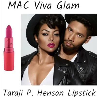 Mac VIVA GLAM Taraji P Henson Matte Lipstick 0.10 Oz NIB Satin Finish Glam Lip • $34.50