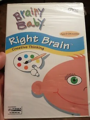 £3.49 • Buy BRAINY BABY - RIGHT BRAIN AGES 9-24 Months PRESCHOOL TEACHING (New Sealed DVD) 