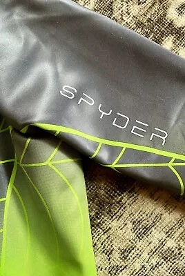 NWT SPYDER Performance Downhill Race Suit Spider Print Men's Size L • $170.99
