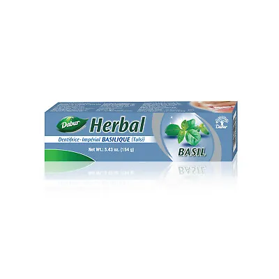 Dabur Herbal Toothpaste Imperial Basil 154g/5.43oz • $5.99