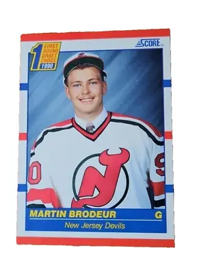 Martin Brodeur New Jersey Devils Rookie G 1990-91 Score RC #439 HOF Excellent! • $6.99