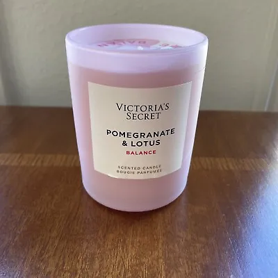 Victoria's Secret Pomegranate & Lotus Balance Scented 9oz Candle-NEW NWT • $17.99