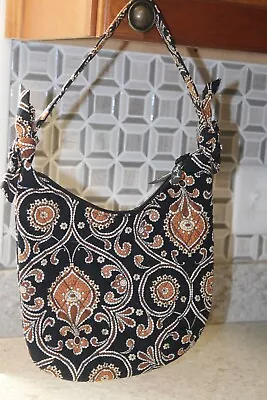 Vera Bradley Hannah Bag Cafe Latte Brown Black Small New • $9.99