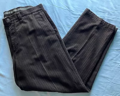 TOMMY BAHAMA Men's Brown Silk Blend Corduroy Pants (36x30) • $17.99