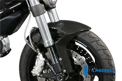 Ilmberger GLOSS Carbon Fibre Front Mudguard Fender Ducati Monster 796 2014 • $306.16