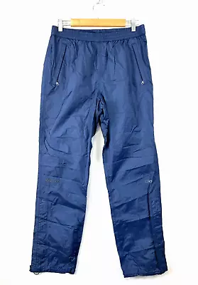 Marmot Precip Eco Waterproof Windproof Rain Pants Blue Ripstop Mens Large • $36.99