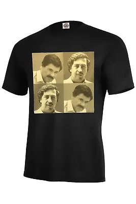 $12.99 • Buy Pablo Escobar & El Chapo T-shirt Cocaine,cartel,narcos Assorted Colors S-5xl