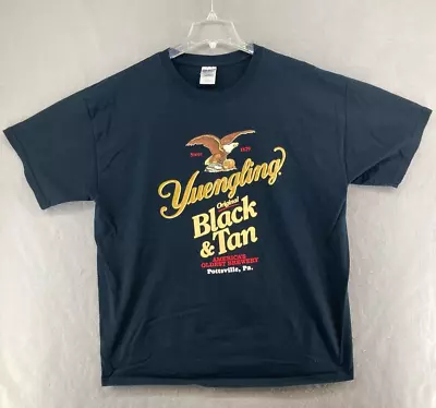 Yuengling T Shirt Mens Large Black And Tan Promo • $16.99