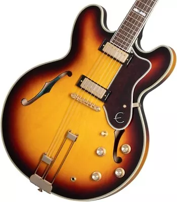 Epiphone Sheraton With Frequensator Vintage Sunburst Guitar With Gig Bag • $747.56